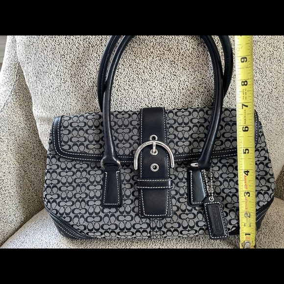 Vintage Monogram Coach Buckle Bag - Picture 7 of 9